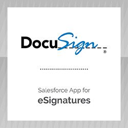 DocuSign is the top Salesforce app for electronic signatures.