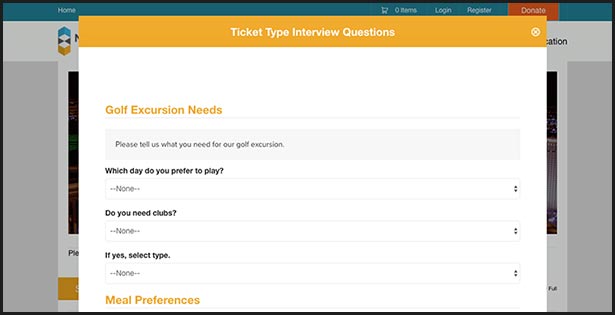 Use the Salesforce contact profiles features to create a strategic ticketing plan.