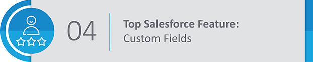 Use Salesforce's custom fields feature to create a unique data set that corresponds to your event's various needs.