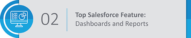 Salesforce's dashboard and reporting features can help event planning teams view their event progress during and after their event.