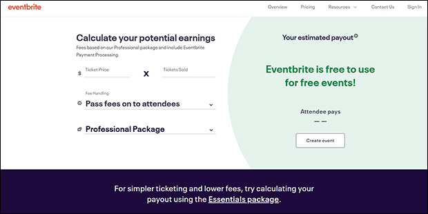 Eventbrite is the best event management software for large events.