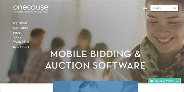 OneCause is the best event management software for mobile bidding.