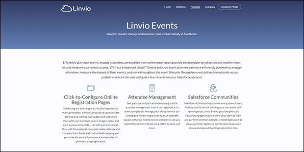 Linvio Events is event management software 100% native to Salesforce, but check out these Linvio alternatives as well.

